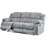 STONIC GREY RECLINING SOFA And LOVESEAT