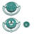 Hanging Plastic Hook Balcony Courtyard Garden Bird Feeder