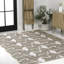 Tapis d'intérieur / extérieur beige / blanc deux tons Cindia-1798211311