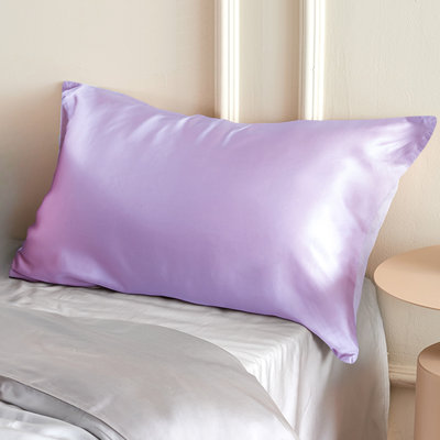 Taie d'oreiller en soie naturelle Zippered
