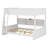 Bunk Bed With Storage Cabinets And USB Ports-1109106061-1109106060