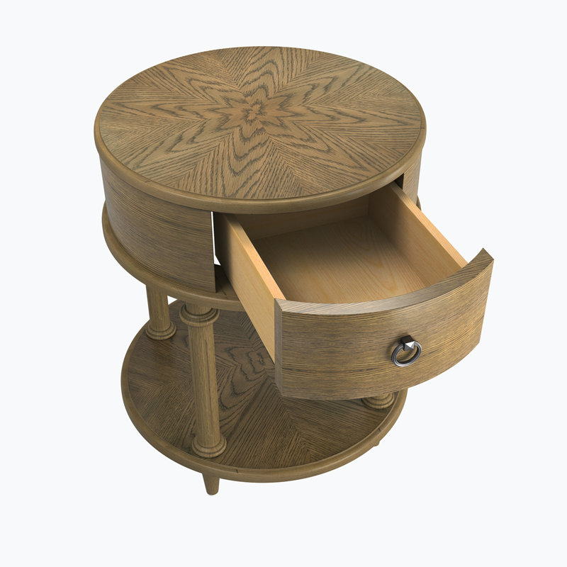 End Table, Natural