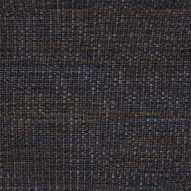Mélange de coton Brompton Tweed noyer, Tweed bleu