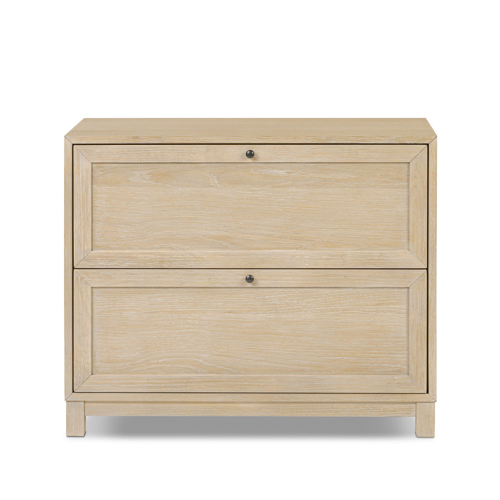 Sonata 2 - Drawer Nightstand, Light Bleach Oak