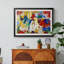 Improvisation 6 (africain) - Wassily Kandinsky - reproduction encadrée avec passe-partout et verre - 1909-308539849-308539848-308539850