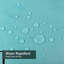 Rideau de douche transparent transparent, rideaux de douche pour la salle de bain avec 12 crochets-131465795