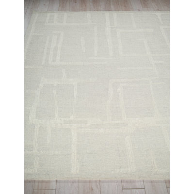 Breckenridge Hand Tufted Wool Abstract Area Rug