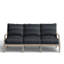 Haley Teak Patio Sofa with Cushions-70167433-38579391-70063484
