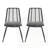 Transitional Style Chair Set Of 2