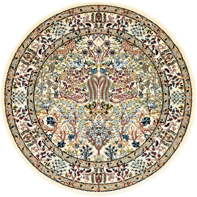 Jackson Oriental Indoor Rug, Round 10'