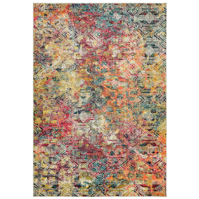 Destini Abstract Area Rug, Rectangle 160 x 230cm