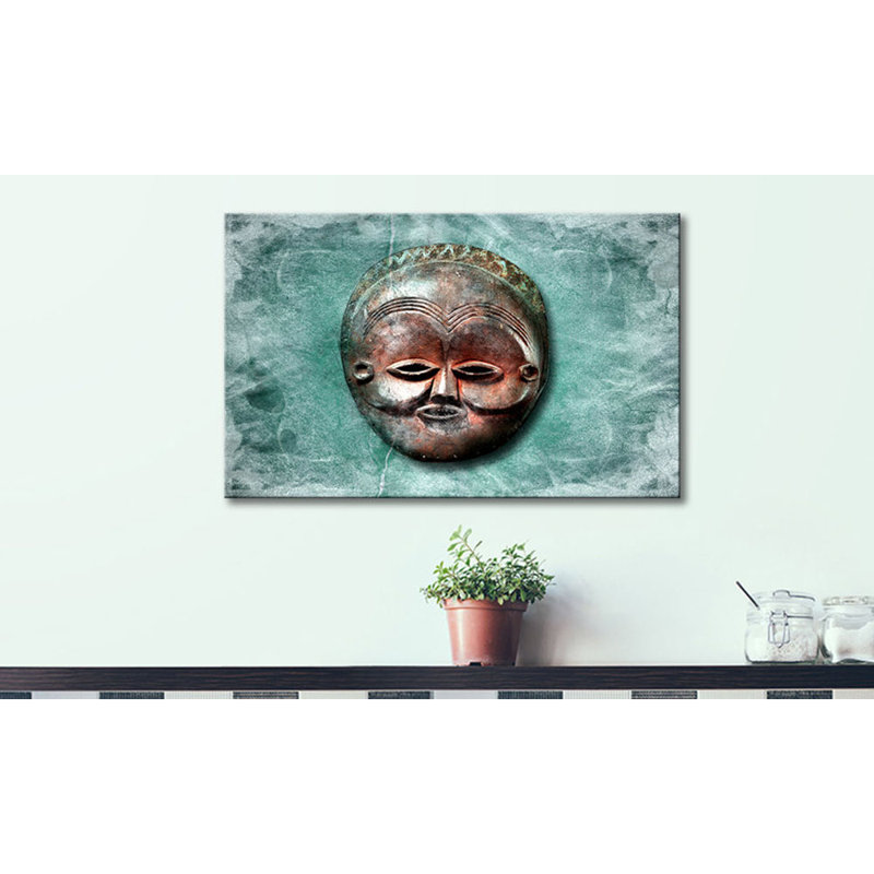 Luna's Face - Wrapped Canvas Print, 80cm H x 100cm W, 100% cotton canvas