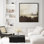 Art mural encadré, rétro, antique, classique pour chambre à coucher