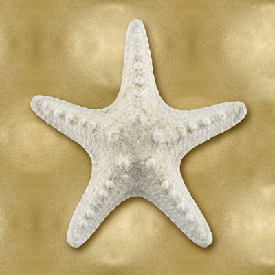 «Ocean Gem on Gold VI», reproduction sur toile tendue