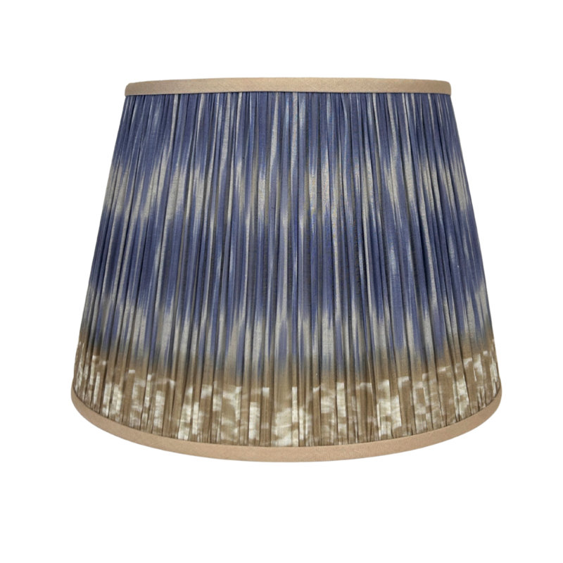 Ikat Print Shade, 12" W, Green