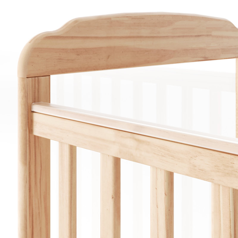 Foundations Serenity Fixed Side Clearview Crib