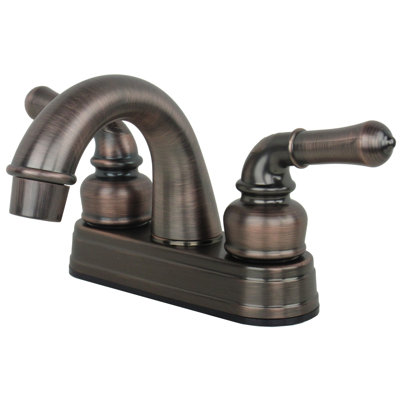RV/Mobile Home Centerset 2-handle Bathroom Faucet