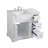 Pardue 36'' Single Bathroom Vanity with Marble Top-163380706