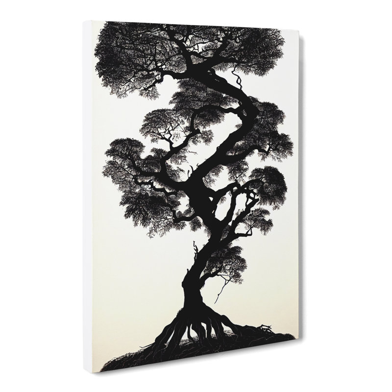 CAN-V0523-2552X Tree African - Wrapped Canvas Print, 50cm H x 35cm W x 3cm D