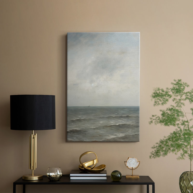 Impression nautique rétro III - Cavas enveloppés de galerie, H 18 po x l 12 po