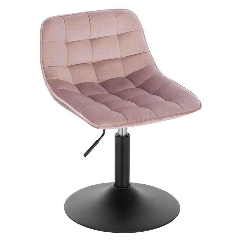 Height-Adjustable Bar Stool Set From Tarquin, Pink