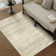 Luthien Elegant Vintage Floral Area Rug in Beige