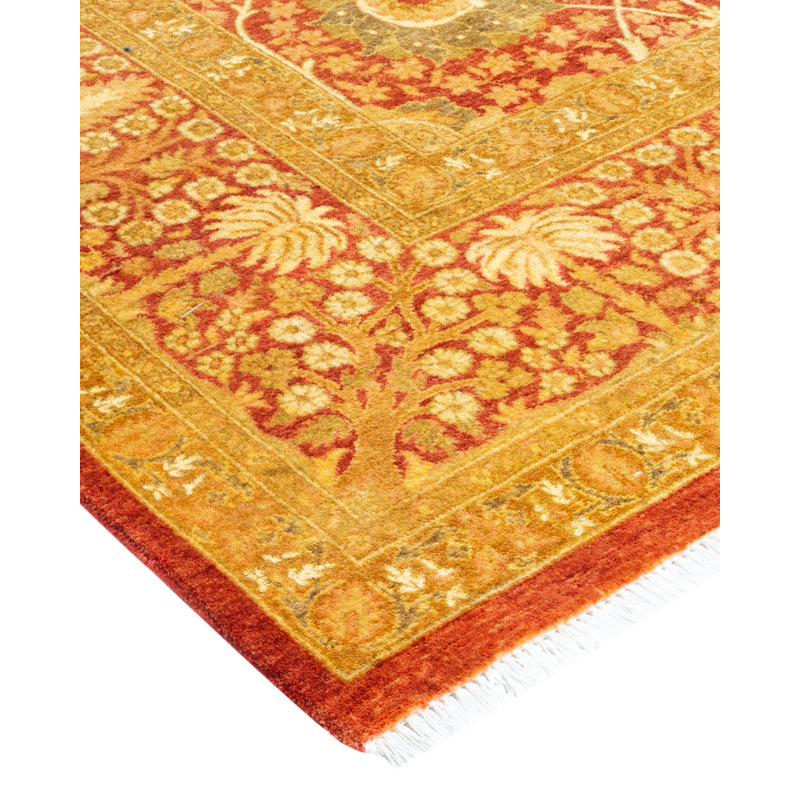 Classic One-of-a-Kind 6' 0" X 9' 1" Hand Knotted Area Rug