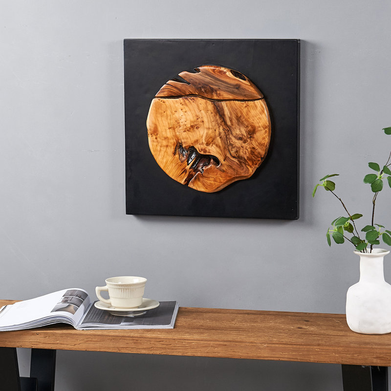 Wall Decor on Solid Wood