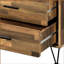 Commode 6 tiroirs Noyer