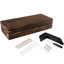 Lavish Home Floating Shelves - Set of 6 Shelves for Living Room, Kitchen, Bedroom, or Bathroom Decor - Wood Floating Shelves for Wall - Farmhouse Wall Decor-1189302523