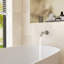 3-Function Dual Shower Head and Handheld Shower with Bathtub Spout and Rough in-valve-102145068