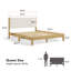 Lit plateforme tapissier Casondra-1000171246