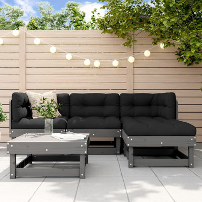 Bonin 61cm Wide L-Shaped Patio Sofa