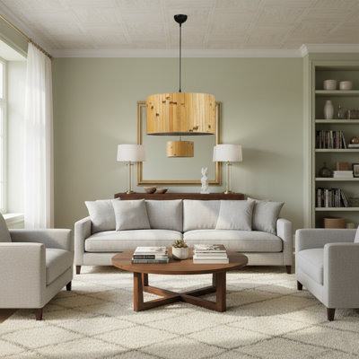 Oasis 1-Light Bamboo Chandelier