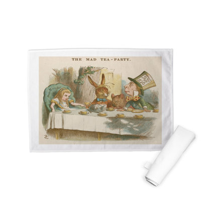 Alice's Adventures in Wonderland Tea Towel