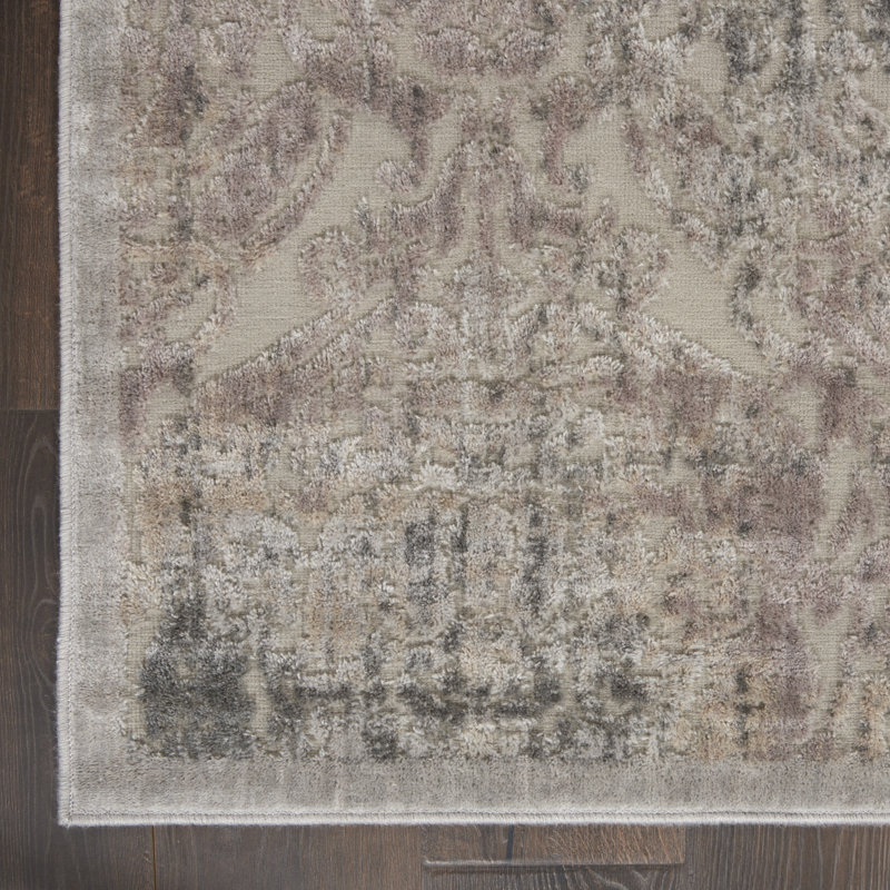 Tapis gris Marty, Rectangle 5 pi 3 po x 7 pi 5 po