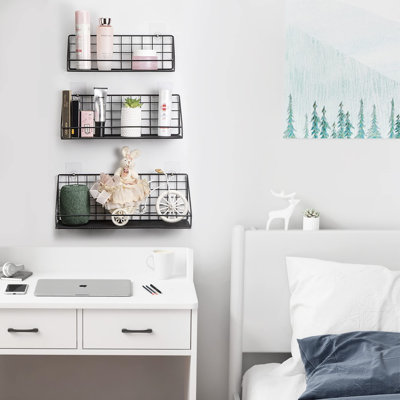 Ahmiah Metal Floating Shelf