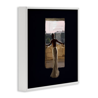 «Italian Italian Architecture Overpoint», estampe numérique, design par Amelia Noyes