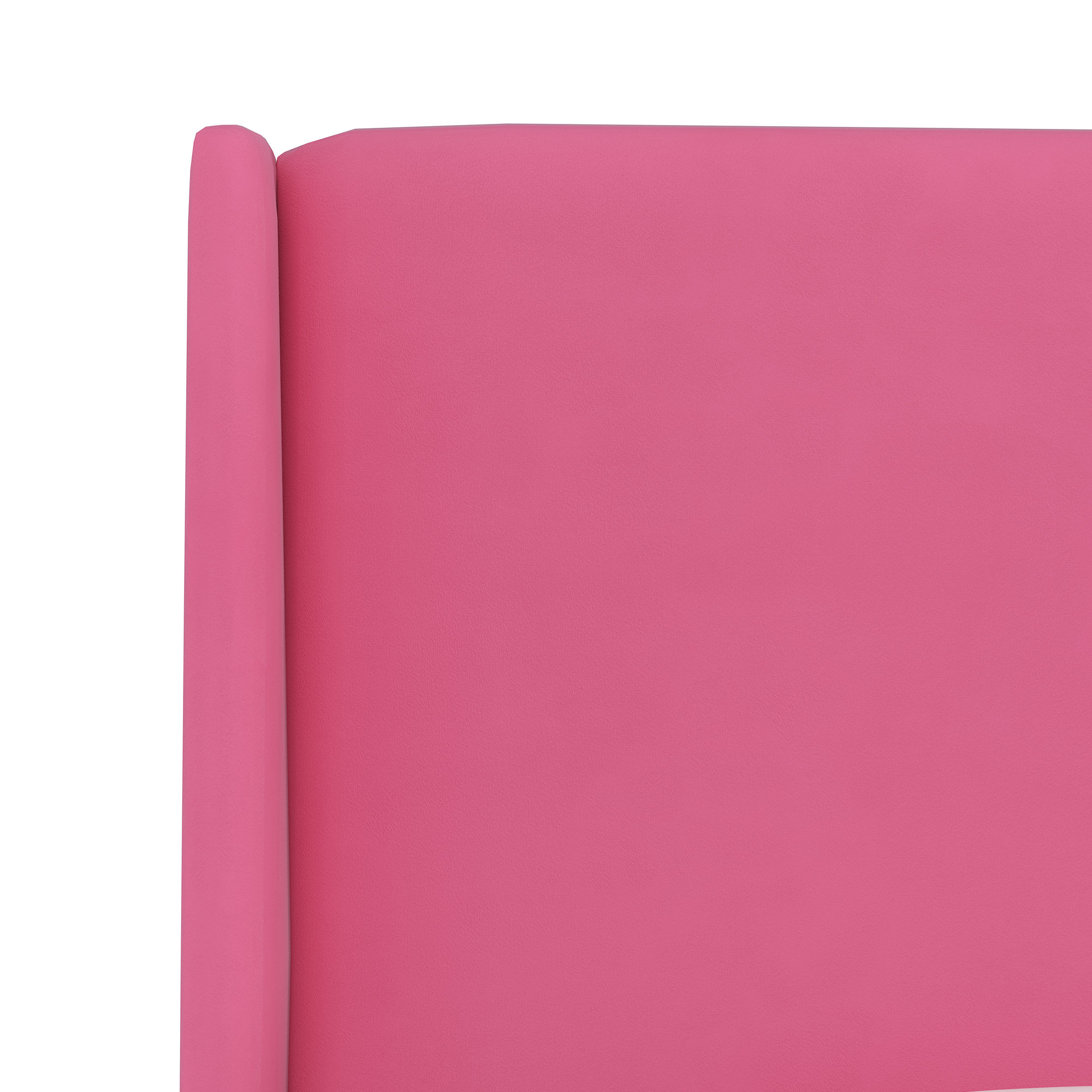 Tilly Upholstered Bed, Hot Pink Performance Microsuede, Queen