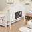 Full-Size Montessori Floor Bed With Bookcases And Blackboards, Versatile Platform Beds With Guard Rails, Solid Wood Floor Beds With Storage Headboards, Floor Beds For Kids And Teens-763516553