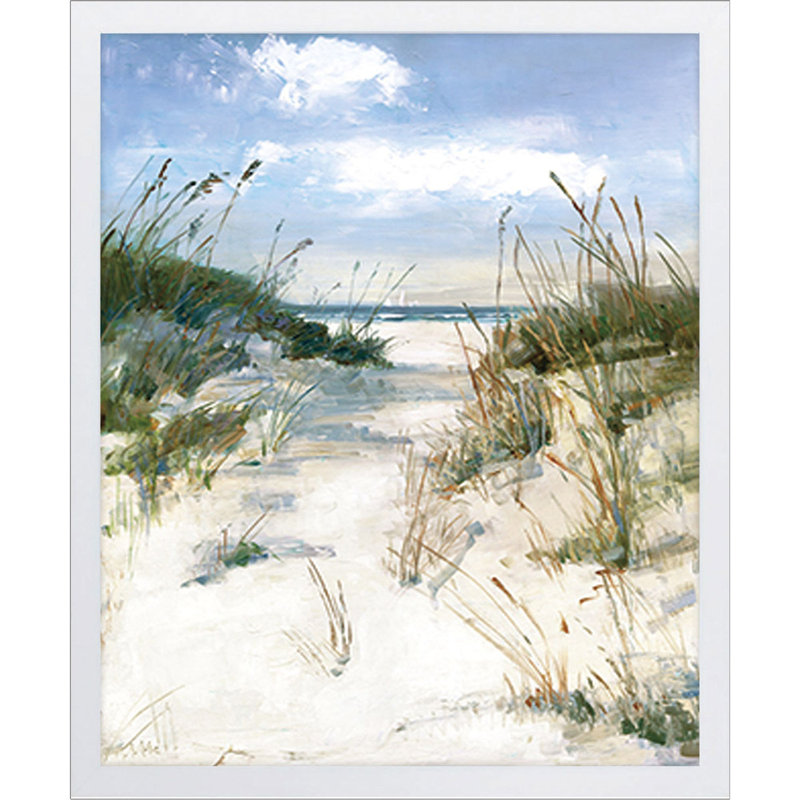 Reproduction d’art sur papier encadrée « dune View »