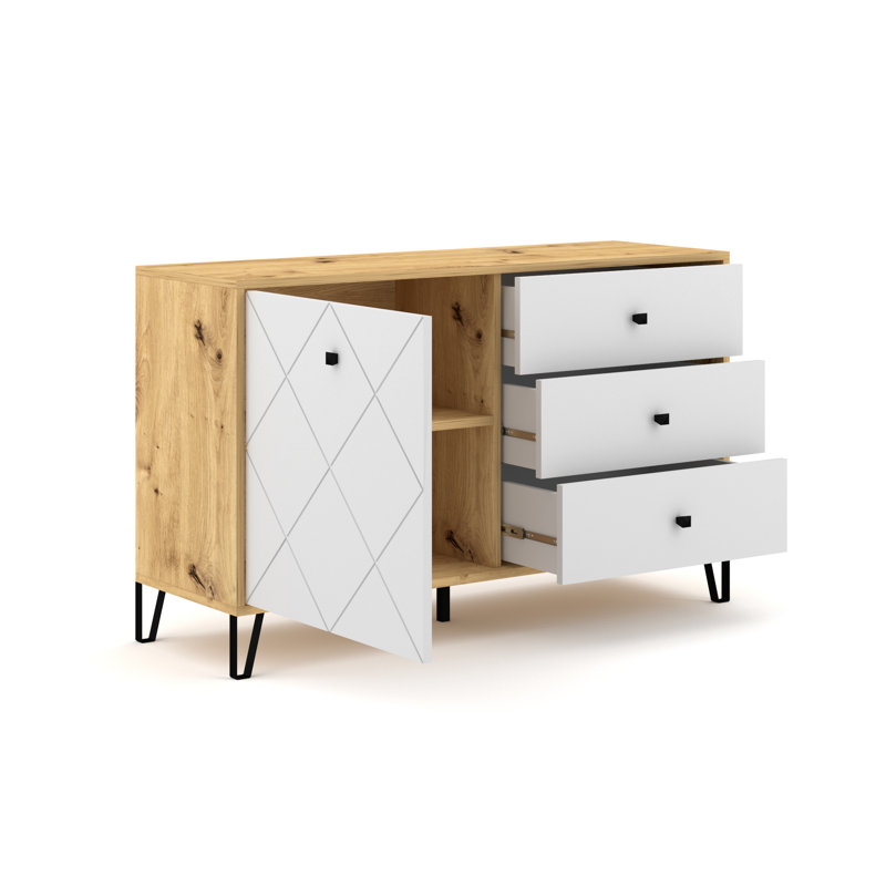 Soulsbyville 123.4cm Sideboard