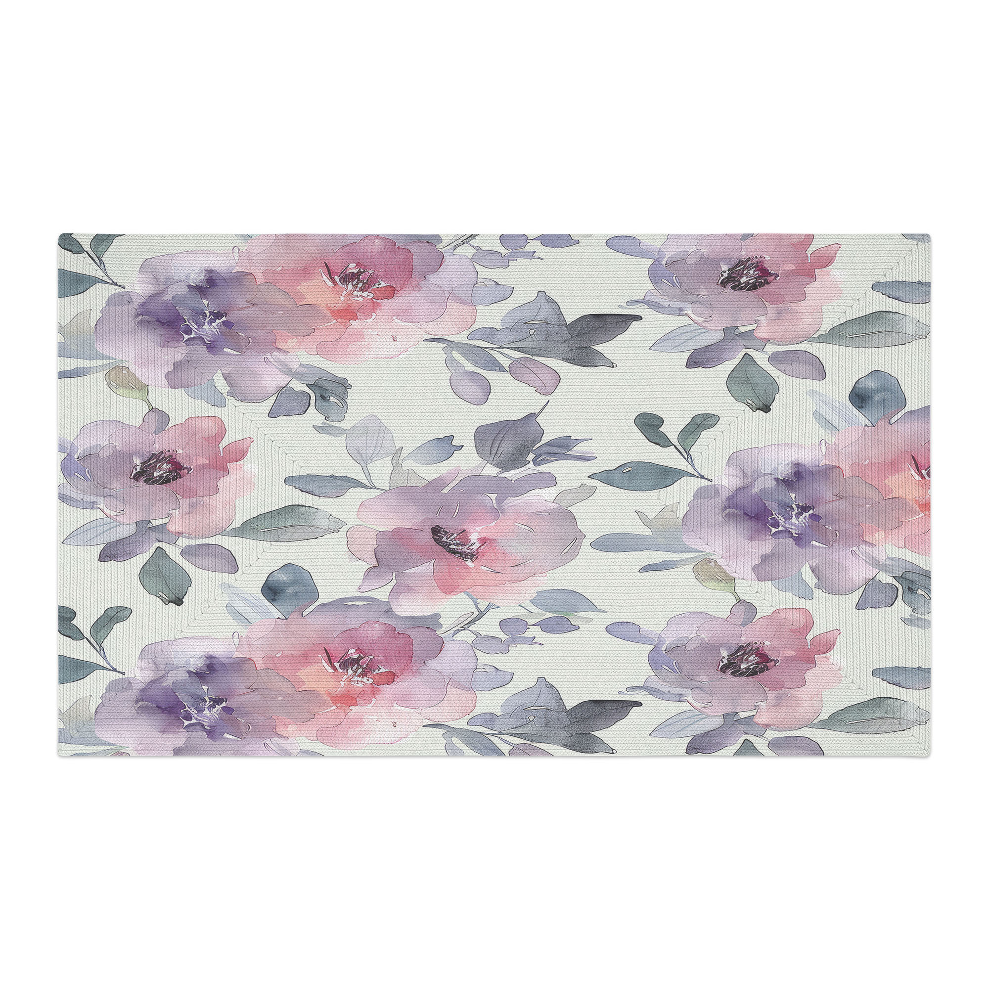 East Urban Home Petal Trails Braided Rug | Wayfair