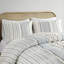 Ensemble de literie luxueux en coton, chenille capitonnée, style moderne pour la maison