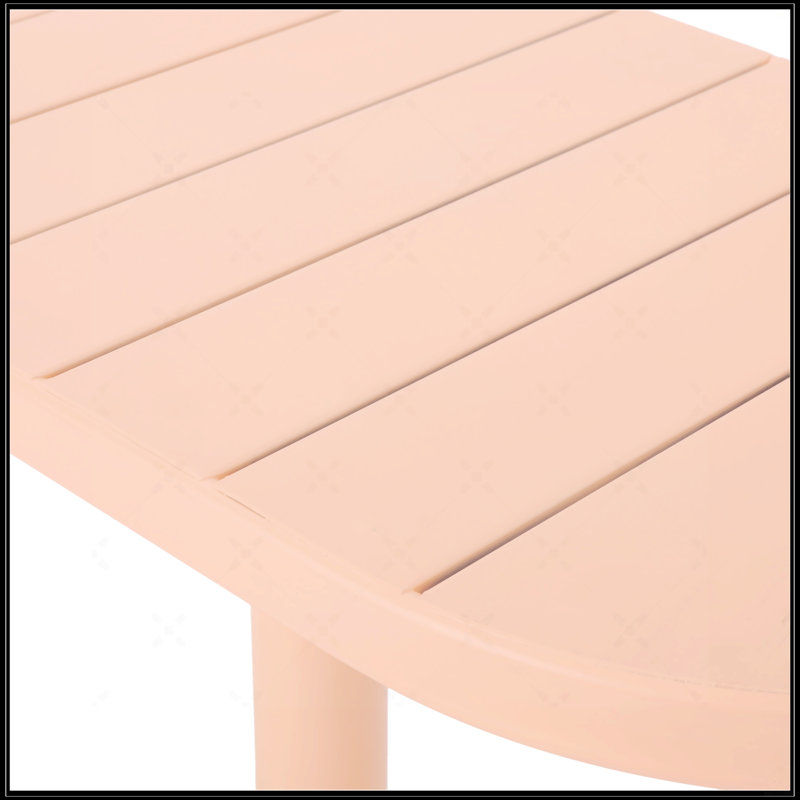 Charming Outdoor Bistro Set, Coral