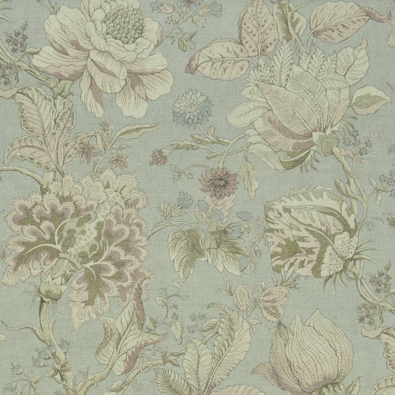 Sissinghurst Fabric, Mineral/Blush