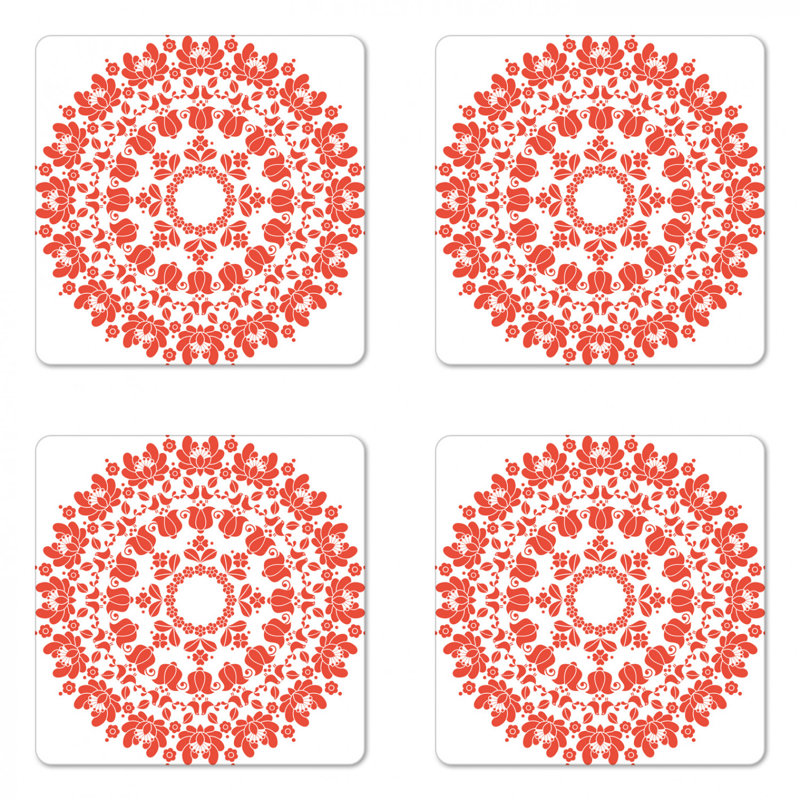Sous-verre mandala