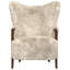 Cream Wingback Accent Chair-1573828099