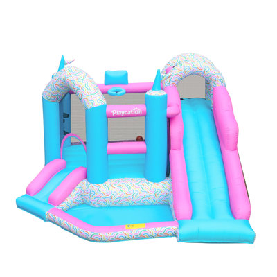 Inflatable Bounce Castle (Squiggles)