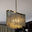 Lustre de salle à manger à 4 lumières à intensité variable de 18 po Achai certifié UL
